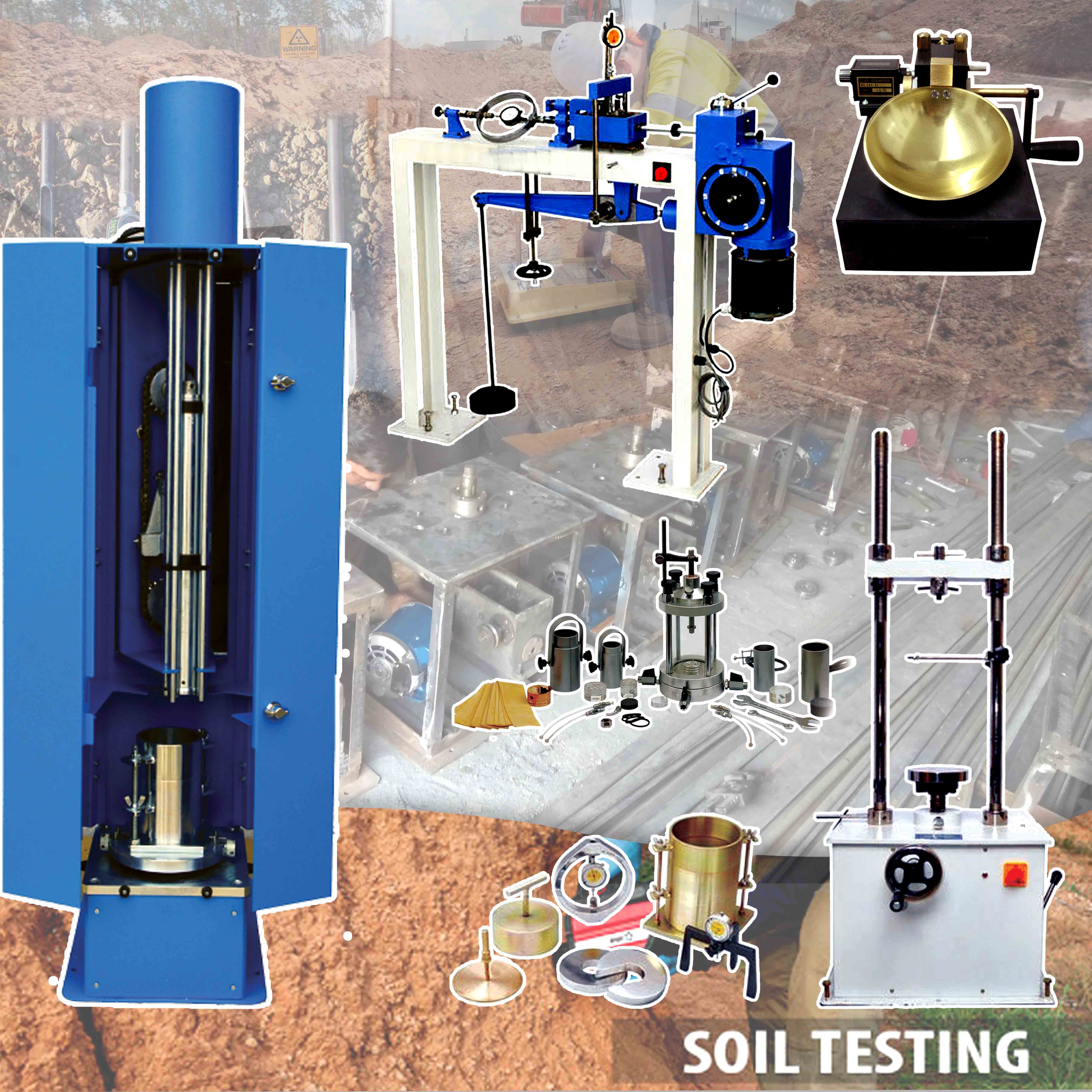Geotechnical Lab Equipment Exporters