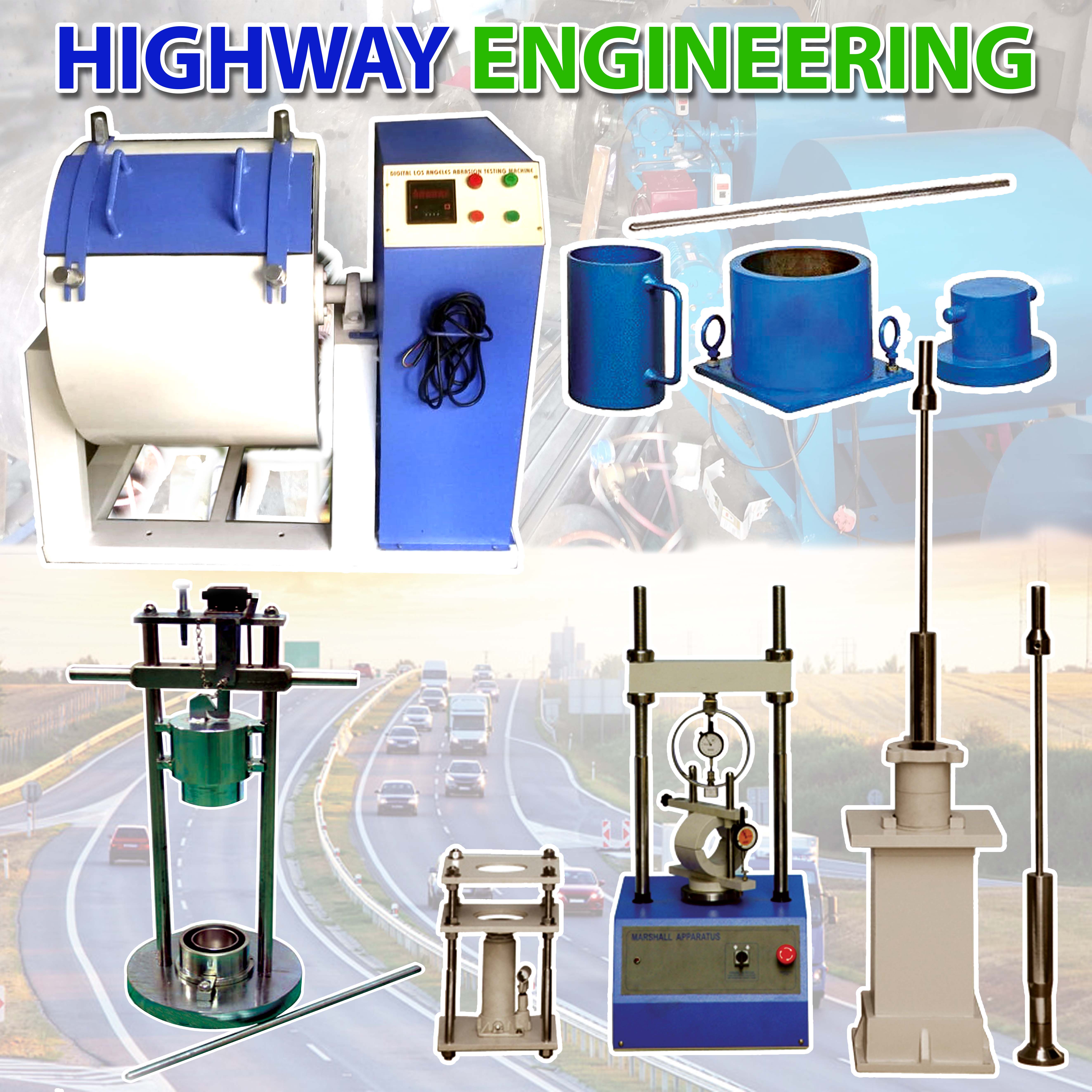 Highway Engineering Lab Equipment