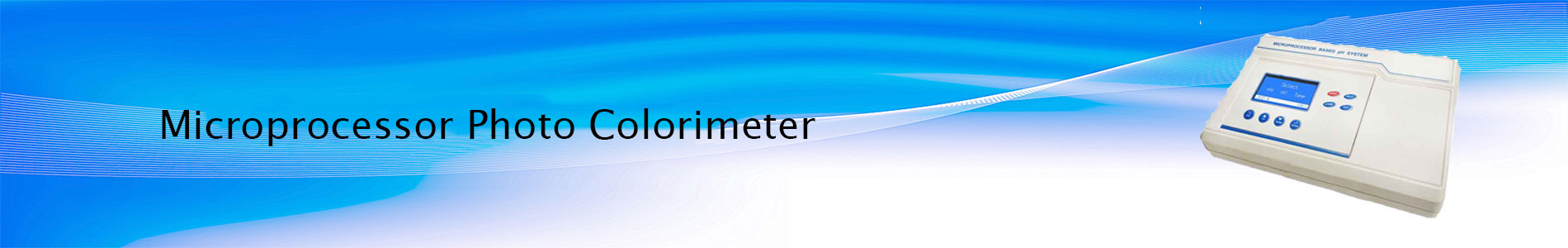 Microprocessor Photo Colorimeter