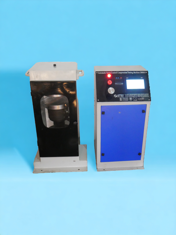 Fully Automatic Compression Testing Machine with Pace Rate Controller Screen Touch Digital Indicator